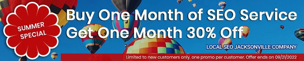 Buy One Month of SEO Service – Get One Month 30% Off*